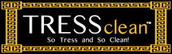 Tress Clean braid, loc & Scalp refreshening wipes logo